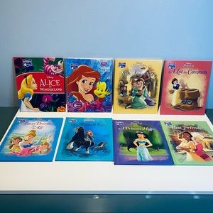 Disney Princess Me Reader Story Books Hardcover Bundle 8